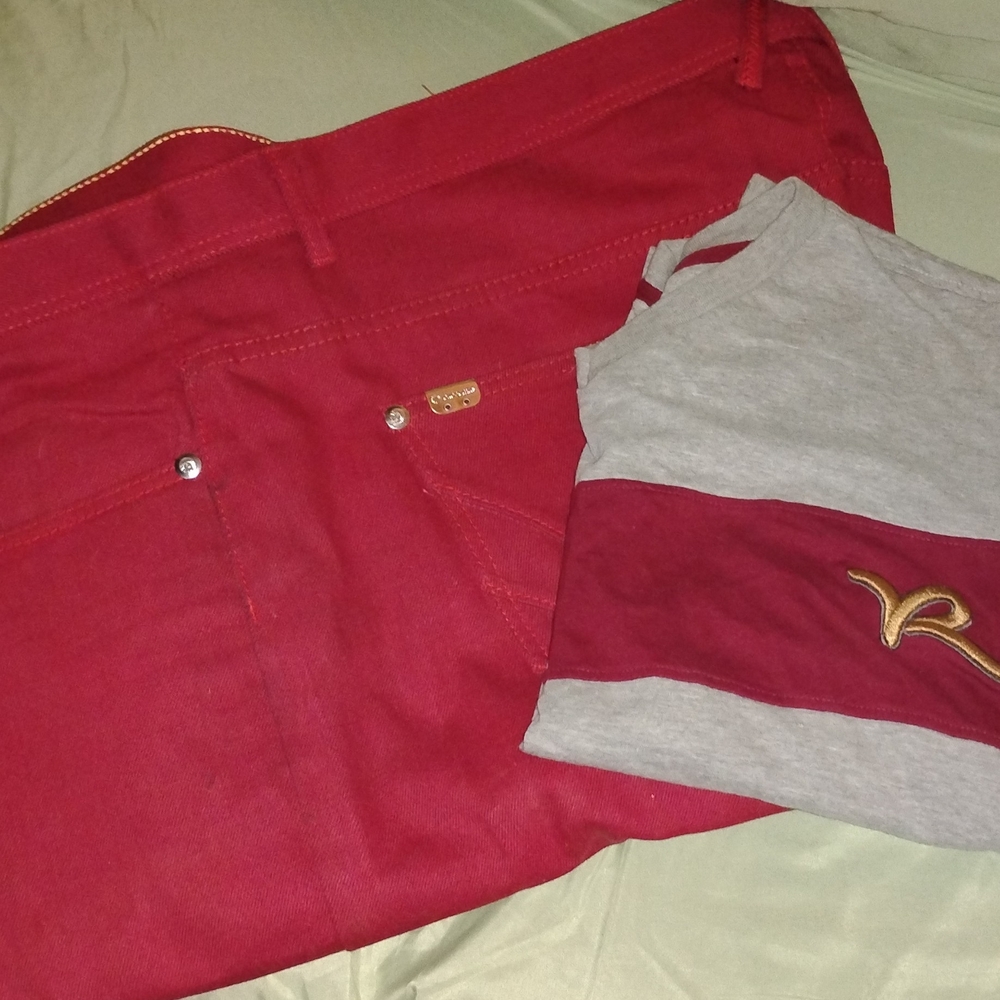 Men's RocaWear Shirt W Akademiks Jeans